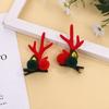 Pinza decorativa para el pelo de adultos y niños, pinza de pico de pato, joyería, cuernos de Navidad, accesorio para la cabeza, pinza para el pelo, súper de hada, lindo