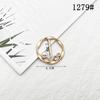 Hebilla Multifuncional de Estilo Coreano de Alta Calidad Hebilla para Cinturón Hebilla para Ropa Hebilla Decoración de Perlas y Pedrería Accesorios Hebilla para Nudo de Esquina de Ropa