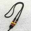 Cuerda de colgante de jade jade cuerda de cuenta redonda de ágata roja turquesa cuerda de collar cadena de suéter cadena de collar al por mayor