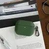 Nueva funda de tela Apple apta para AirPods Pro 3, cuero sintético PU universal nueva carcasa dura de PC de 4ª generación, estilo de negocios