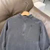 Chaqueta de Polar Gruesa Cálida Transpirable con Media Cremallera Ligera para Exteriores Diaria Práctica Otoño Primavera Invierno 13485