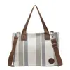 Bolso Tote para Mujer Gran Capacidad Nuevo 2025 Bolso de Mano Lona Casual para Viajes Cotidianos Moda Bolso para Tutoría Bolso de Hombro
