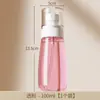 Botella de loción macaron de 10ml30ml50ml, botella de esencia, bomba de polvo, botella de recarga de viaje, empaque cosmético