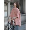 Camisa Blanca de Manga Corta para Niño Verano Delgada Japonesa Casual Ropa de Trabajo Camisa Marca de Moda Holgada Parejas Todo Combina Chaqueta
