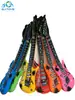 Spot Amazon Explosión Instrumentos Musicales Inflables para Niños Guitarra Inflable Micrófono Juguetes Inflables Atrezo Musical de Simulación