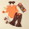 Conjunto Nuevo de Mameluco de Algodón para Bebé, Estilo Primavera y Otoño, Mono de Manga Larga con Estampado de Corazón y Lazo, Conjunto de Pantalón Largo