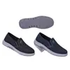 Zapatos Casuales para Hombre al por Mayor Transfronterizos, Zapatos de Lona de Mezclilla Transpirables para Estudiantes, Zapatos de Tela Old Beijing de Primavera y Otoño de Comercio Exterior, Suelas Blandas en Stock