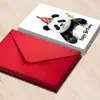 Juego de Sobres para Tarjeta de Cumpleaños Feliz Tamaño Grande Amazon Temu Ilustración de Panda Lindo Tarjeta de Cumpleaños