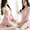 Ajusta ropa interior sexy pijama pecho pequeño encaje sexy tentación traje pasión de cama según Qi trace mujeres una generación de cabello