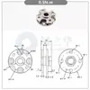 Rotación de 360 grados, brazo articulado con pivote de ajuste libre, pantalla fija, bisagra ajustable, posicionamiento arbitrario y amortiguación para una suspensión estable