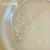 Mini Diamante de Zircônia Nua Transparente 5A Rede para Unhas Vermelha Brilhante Alta Qualidade Pontiagudo Formato Especial Diamante Coração Olho de Cavalo Diamante para Unha