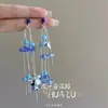Estrella Deseo Colorida ~ Pendientes de Borla Estrella Dopamina Vitalidad Estilo Festivo Pendientes Dulces Pendientes de Clip para Oreja Sin Perforación