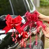 Itens de Decoração para Casamento: Fita com Caractere de Felicidade Dupla, Laço para Maçaneta de Carro de Casamento, Fita, Artigos para Casamento