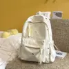 Mochila de viaje nueva, elegante y linda, de chica suave, mochila dulce de moda ins japonesa para estudiantes de primaria