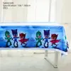 Toalha de Mesa de Festa Desenho Animado Festa de Aniversário Descartável Pe Retangular Piquenique Aniversário Plástico Decoração Centenas de Estilos