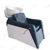 Cadeira de Shampoo para Barbearia Estilo Japonês Cama de Cabeleireiro Doméstica Cama de Shampoo Especial para Salão de Cabeleireiro Cama de Shampoo