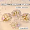 Colección de Joyería Más Vendida Transfronteriza Caja con Materiales para Uñas Artísticas Flor de Diamante Perla Decoraciones para Uñas