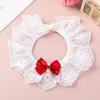 Accesorios para Mascotas Bufanda para Mascotas Collar con Campana Lazo para Perro Grande Mediano Pequeño Gato Perro Toalla de Saliva Gato