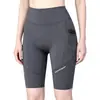 Pantalones Cortos de Ciclismo para Mujer de Verano, Pantalones Cortos Acolchados con Absorción de Impactos para Bicicleta, Bicicleta de Carretera de Montaña, Pantalones Cortos Deportivos de Yoga de Alta Elasticidad
