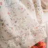 Venta directa del fabricante: Cortinas Cortas de Lino Pastoral con Pequeños Patrones Florales, Cortinas Divisorias Blackout para Dormitorio, Balcón, Sala de Estar, Acogedoras y Cómodas
