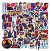 50 pegatinas de grafiti de figuras de fútbol baloncesto Messi/Kobe/Curry/James pegatinas decorativas impermeables deseo