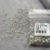 Rhinestones de Zirconia de Estrella de Cinco Puntas Coloridos de Fondo Plano para Uñas, Mini Estrellas Súper Brillantes, Decoraciones de Uñas de Moda Navideñas