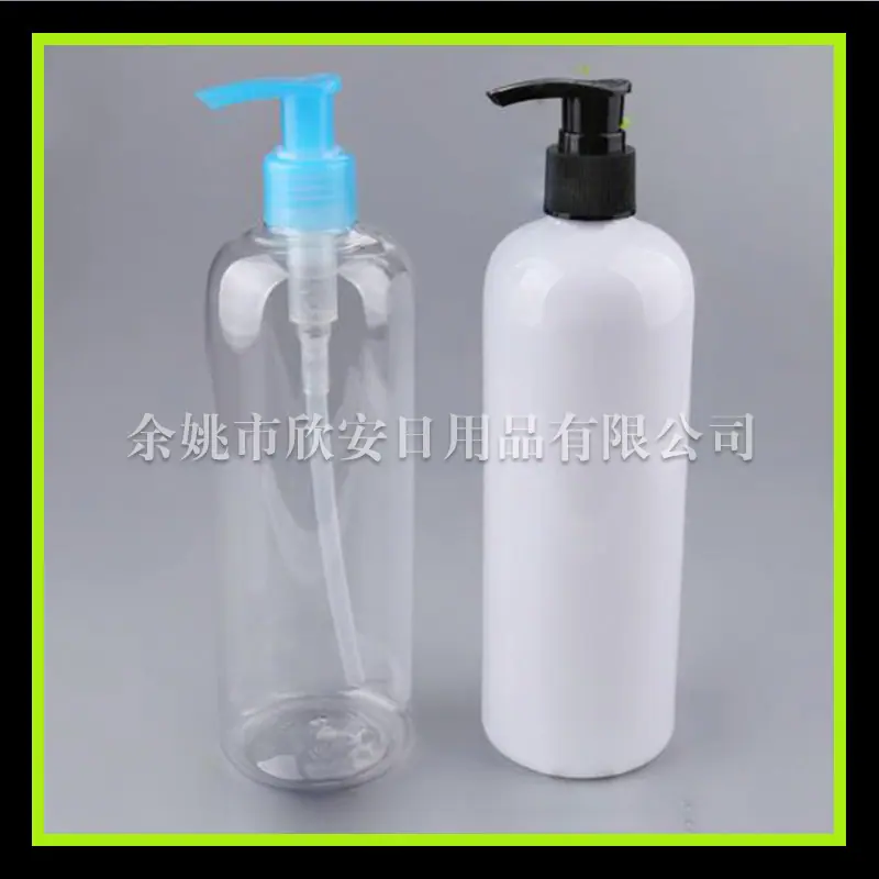 500ml 圆肩pet+ 压泵24mm