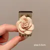 Pinza para el Cabello de Flor de Rosa Seca para Mujer, Estilo de Alta Gama, Nuevo Pinza Grande 2026, Pinza de Tiburón para Recoger la Mitad del Cabello
