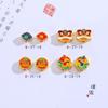 Accesorios DIY de oro de larga data con cuentas pez juego Loto nubes auspiciosas danza del león estilo chino antiguo cuerda con cuentas femenina