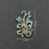 Aleación imitación punto verde quemado azul colección grande material para accesorios para el cabello diy horquilla para el cabello cloisonné antiguo tocado joyería