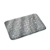 Alfombra de Piso Pequeña de Terciopelo de Coral Piedra, Absorbente de Agua, Antideslizante, Felpudo para Baño, Alfombra de Puerta de Baño, Amazon Transfronterizo