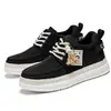 Zapatos Casuales para Hombre Zapatillas con Suela de Esparto Zapatos Casuales de Caña Alta Estilo Old Money Versátiles Zapatos para Viajes Diarios Venta Directa de Fábrica