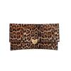 Elegante Clutch con Estampado de Leopardo 2025 Nueva Moda Moderna Simple Texturizado Hermoso Minimalista Bolso Cuadrado Pequeño
