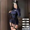 Uniforme Sexy Dulce y Picante de Policíaca de Motocicleta Falda de Cadera Traje Cos Instructor Femenino Azafata Ropa para Discoteca Bar Dj Escenario