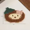 Nuevo Parche de Tela de Flor de Cerezo Roja de Dibujos Animados Lindo Accesorios Pasadores Hechos a Mano DIY Zapatos y Sombreros Accesorios para Ropa