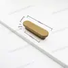 Manija de Madera Maciza Estilo Nuevo Chino Nórdico para Armario de Sala de Estar y Zapatero, Manija en T de Nogal Importado para Cajón de Dormitorio
