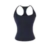 Top de tirantes tipo racerback de cachemir elástico con escote en U pronunciado para chica atractiva 2026 Nuevo de tirante estrecho Sexy para Fitness y Deportes Camisola