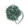 Temporada de Corridas da Amazon Transfronteiriça Headpiece Floral Vintage Acessórios de Cabelo Europeu e Americano Headwear para Performance de Noiva Banquete Fornecimento Atacado