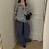 Tiro real 26 Otoño Nuevo Coreano Dongdaemun Ropa de Mujer Casual Sudadera con Capucha Chaqueta para Ir al Trabajo
