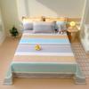 Venta al por mayor de fábrica Sábanas Nuevas de Algodón Estampado para Cama Individual Sábanas de Algodón Puro para Niños para Cama Individual Sábanas para Dormitorio de Estudiantes