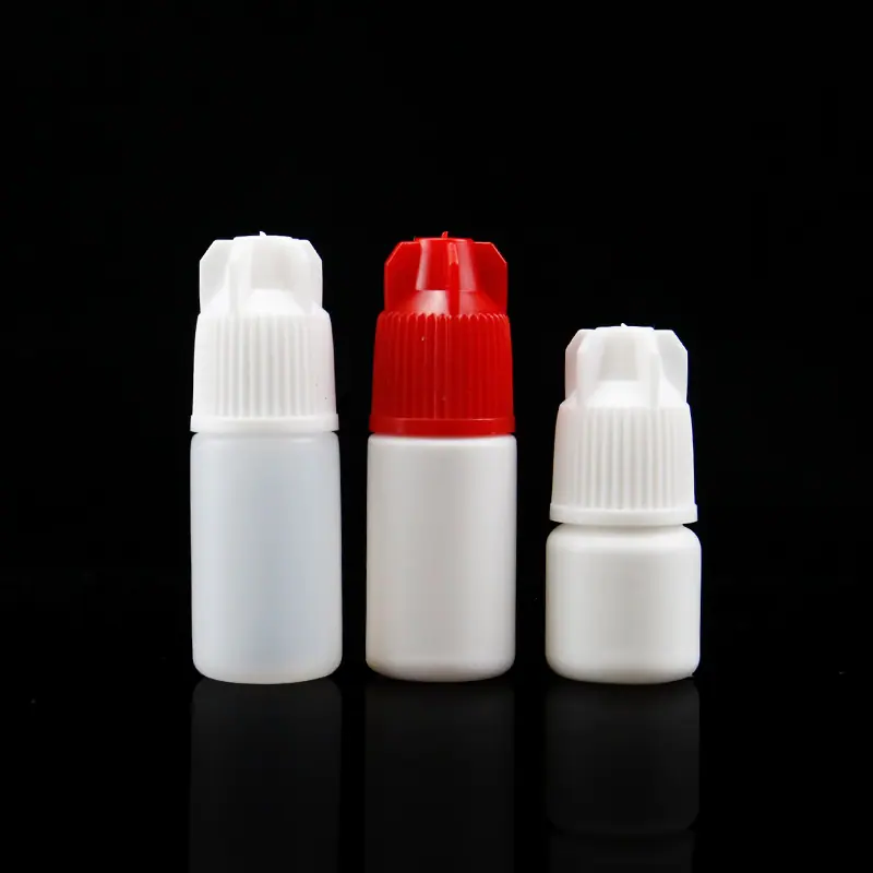 白色嫁接假睫毛胶水瓶2G黑色指甲胶瓶5G胶水瓶