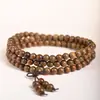 Pulsera de Sándalo Verde Añejo Argentino al por Mayor, Pulsera de Joyería de Madera de Sándalo para Hombres y Mujeres, Fabricante de Cuentas de Oración Budista