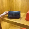 Bolsa feminina de alta qualidade da moda 2026 nova moda bolsa transversal de corrente retrô bolsa de ombro versátil bolsa quadrada pequena