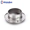 Ventilação externa em aço inoxidável 304, veneziana anti-ferrugem, tela contra insetos, à prova de chuva e à prova d'água, nova veneziana, saída de ar