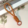 Cordão para Celular com Nó Colorido, Corrente Curta Criativa Trançada para Garrafa de Água, Chaveiro, Alça Destacável Anti-Perda de 12cm