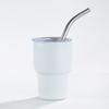 Cross-border Color 3oz Mini Car Cup Alto Valor de Cor Straw Coffee Cup Italiano 304 Aço Inoxidável Cold Insulation Cup