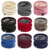 Cachecol de Ciclismo de Inverno para Homens e Mulheres, Gola de Lã, Cachecol Tricotado para Coluna Cervical, Cachecol com Forro de Fleece para Manter Aquecido