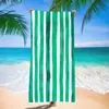 Toalla de Playa de Microfibra Toalla de Playa Estampada Toalla de Playa Rayada Tela de Toalla de Comercio Exterior Europeo y Americano Toalla de Natación para Adultos Transfronteriza