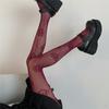 Transfronterizo nueva chica caliente viento de deseo puro amor medias de red caladas retro lindo medias a juego sexy