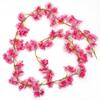 Simulación de Granjero Viejo Flor de Cerezo Artificial Ratán Tubería de Aire Acondicionado Interior Decoración Enredadera Boda Planta de Plástico